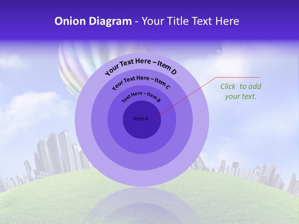 Eiffel Isolated Touristic PowerPoint Template