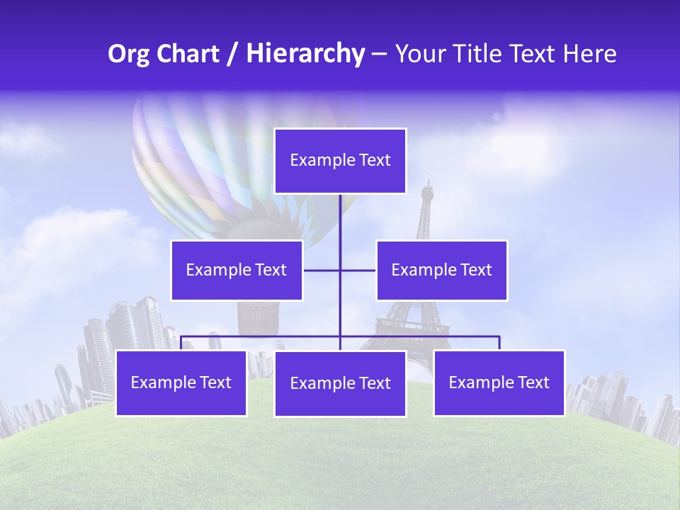 Eiffel Isolated Touristic PowerPoint Template