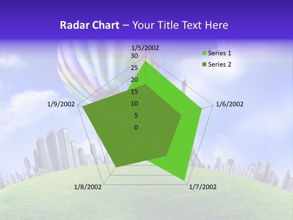 Eiffel Isolated Touristic PowerPoint Template