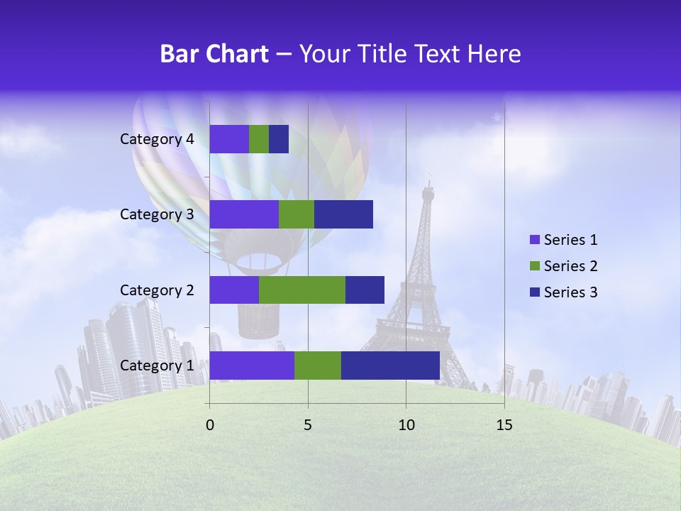 Eiffel Isolated Touristic PowerPoint Template