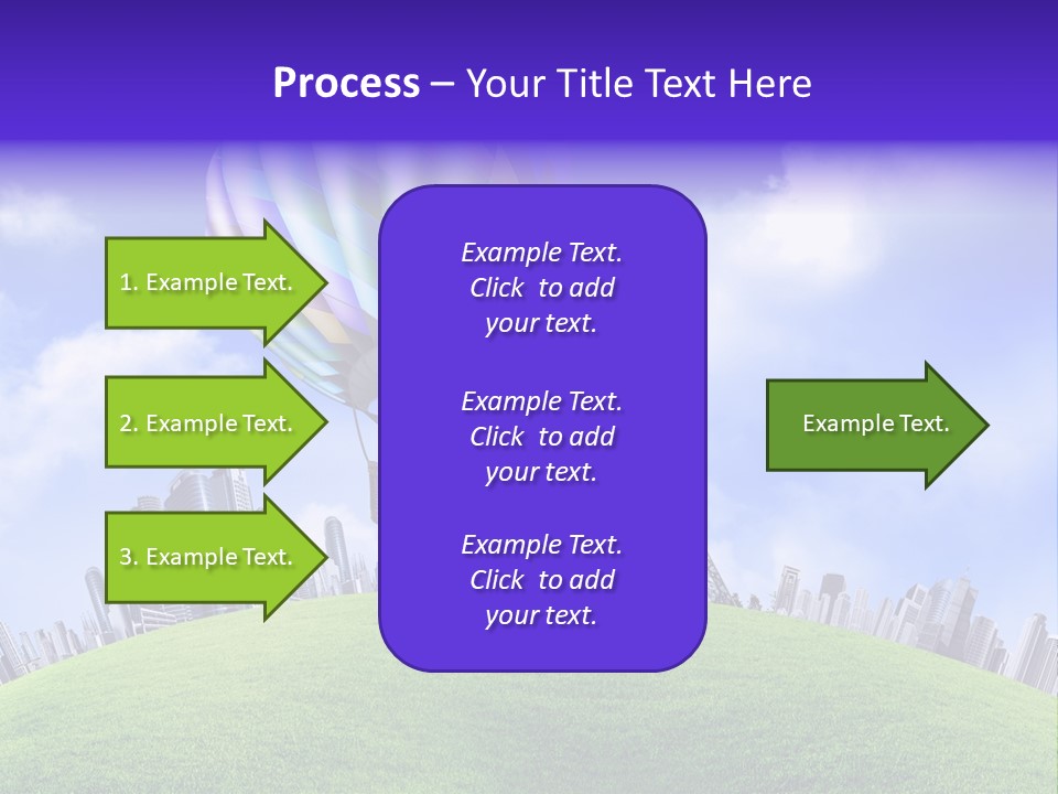 Eiffel Isolated Touristic PowerPoint Template