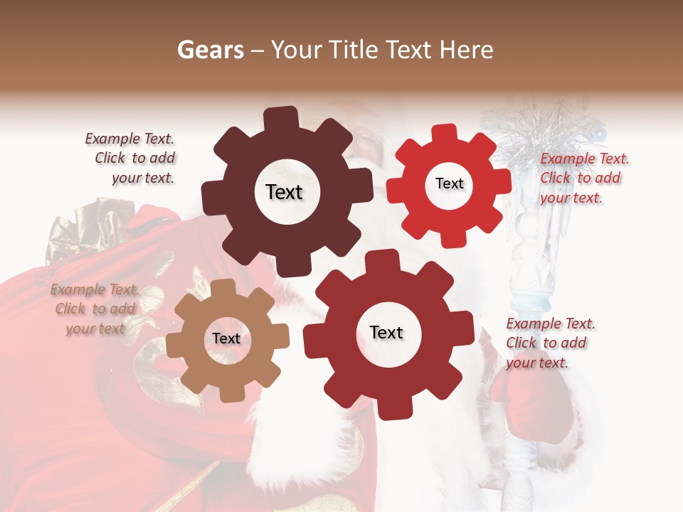 Nicholas Clause Person PowerPoint Template