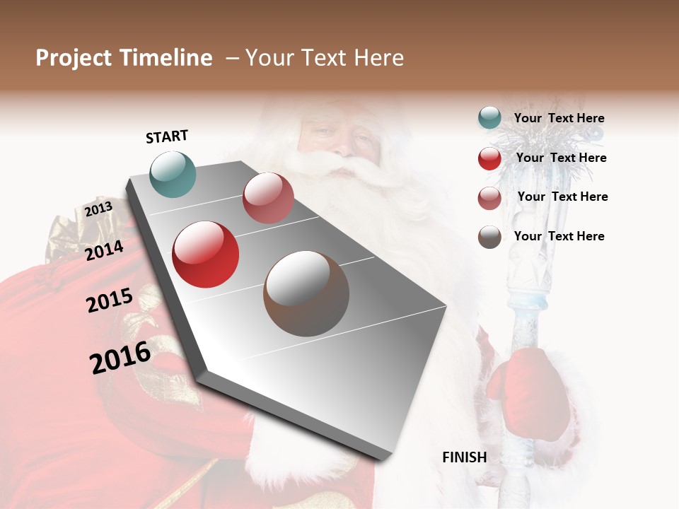 Nicholas Clause Person PowerPoint Template