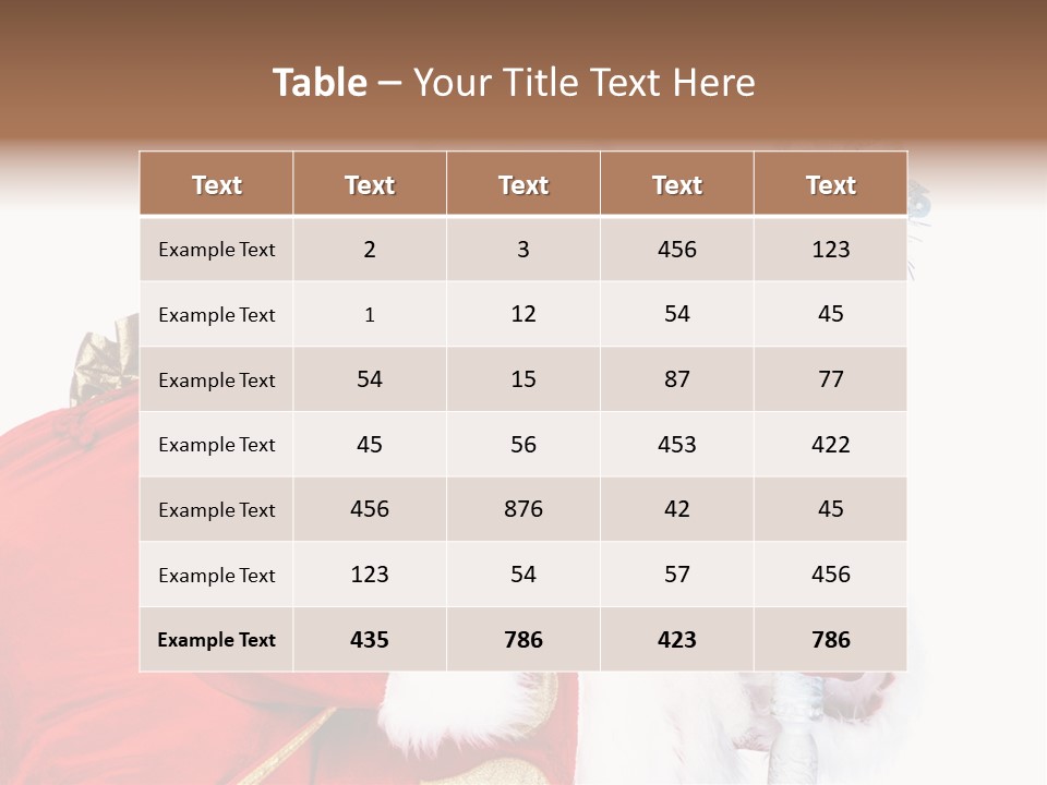 Nicholas Clause Person PowerPoint Template
