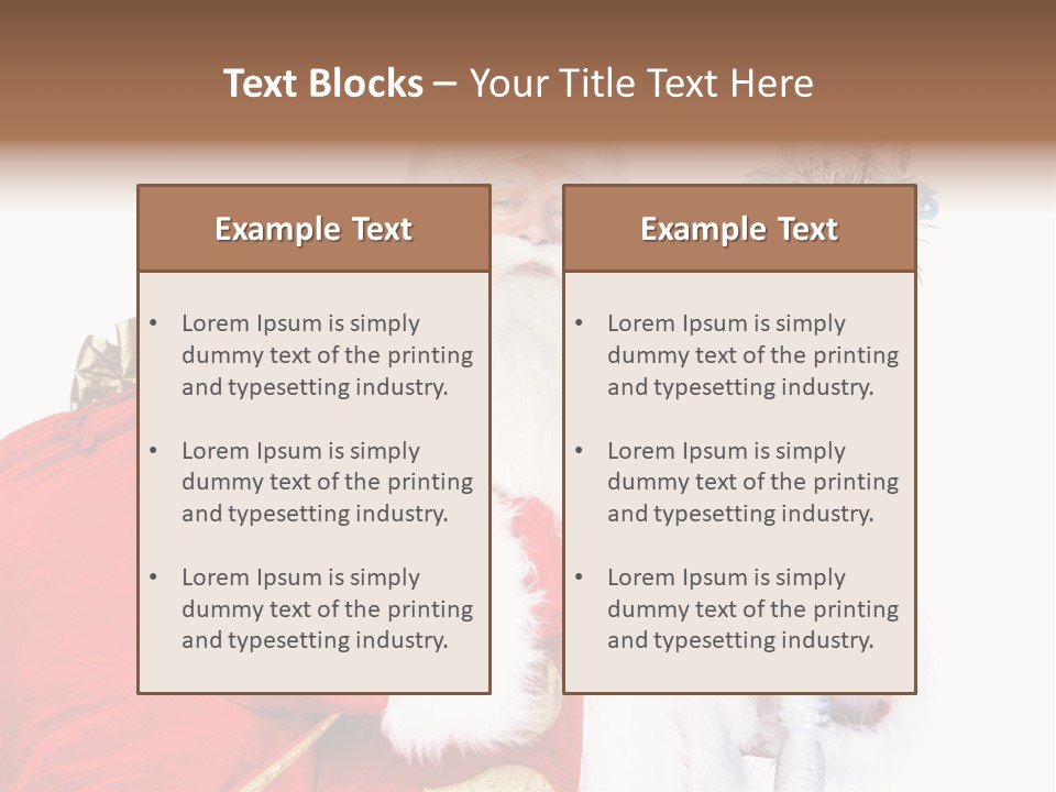Nicholas Clause Person PowerPoint Template
