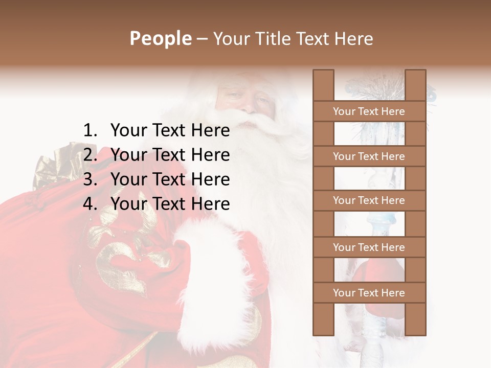 Nicholas Clause Person PowerPoint Template