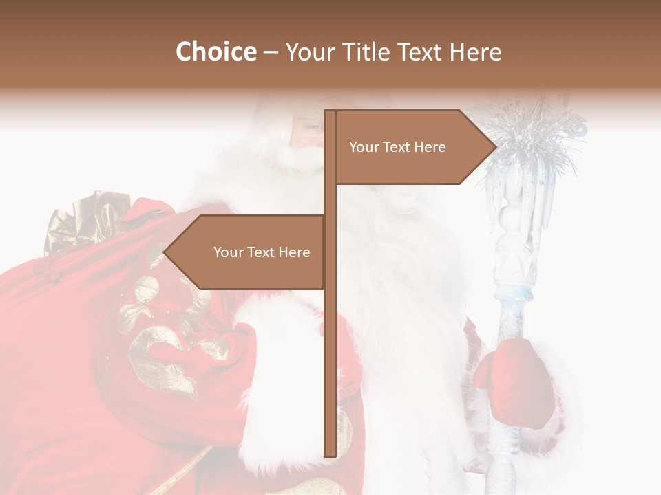 Nicholas Clause Person PowerPoint Template
