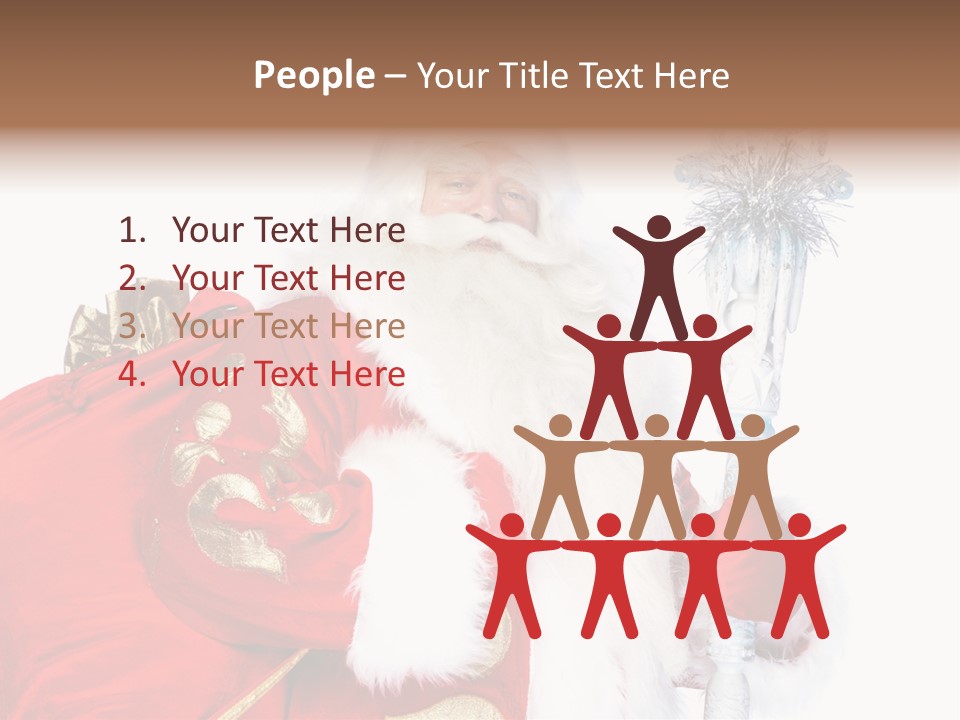 Nicholas Clause Person PowerPoint Template