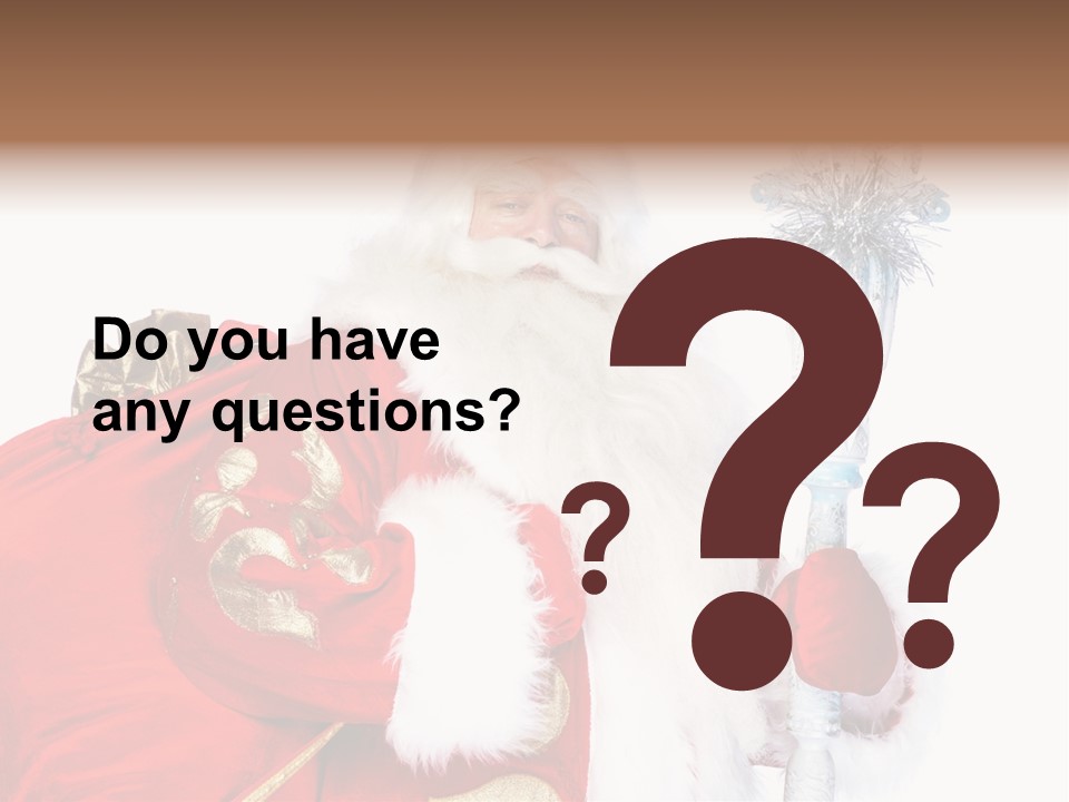 Nicholas Clause Person PowerPoint Template