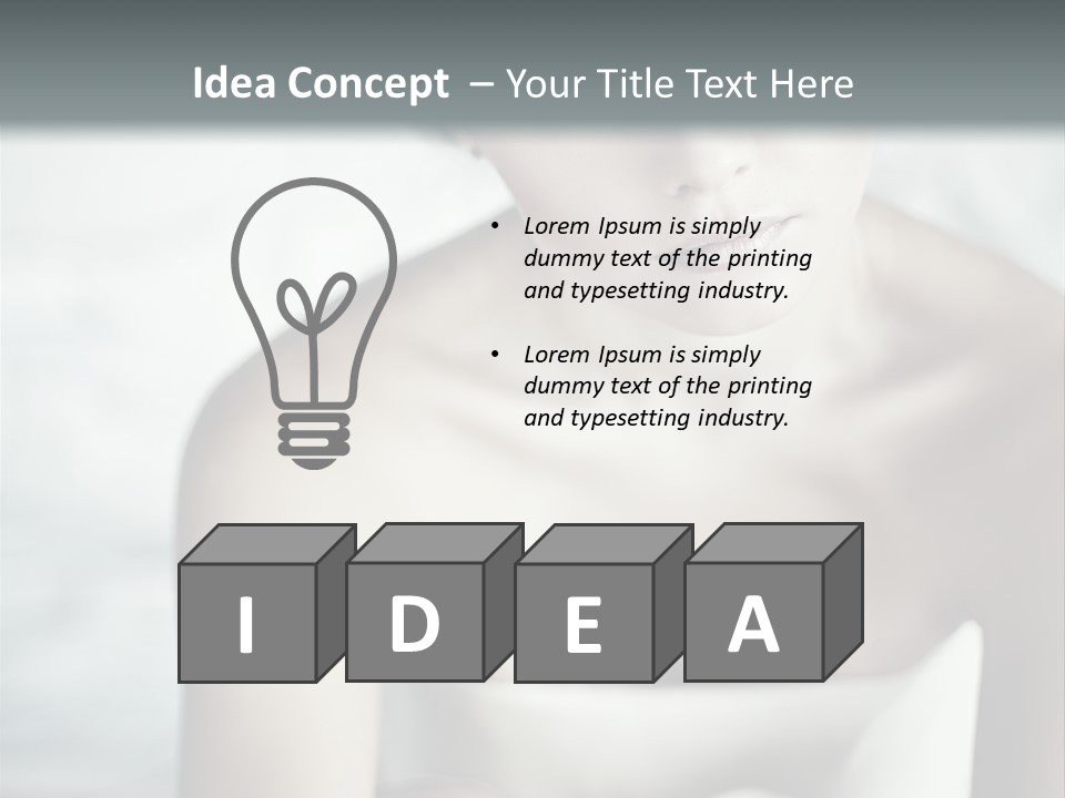 Sensual Volume Attractive PowerPoint Template