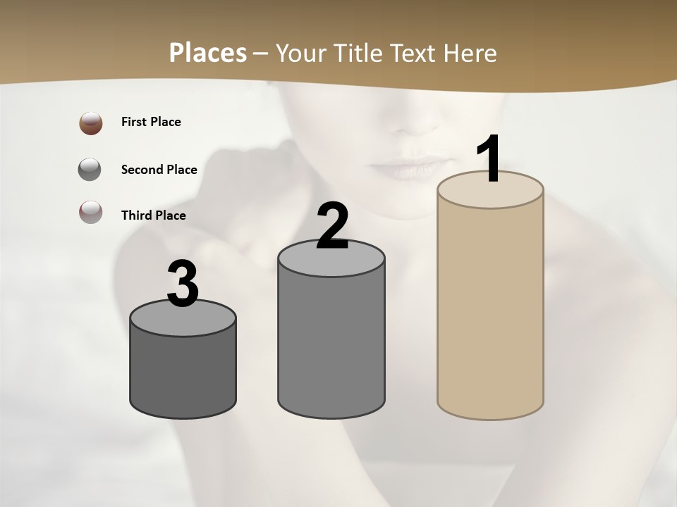 Woman Lady Skin PowerPoint Template