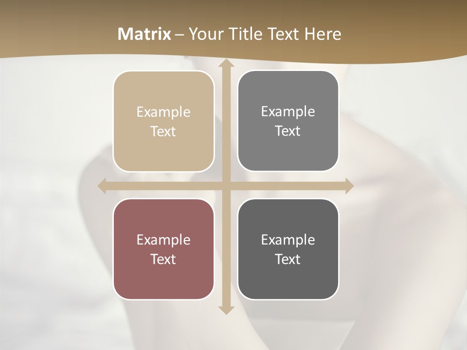 Woman Lady Skin PowerPoint Template