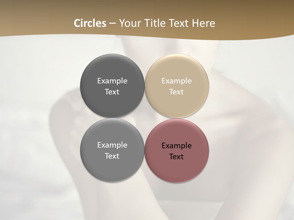 Woman Lady Skin PowerPoint Template