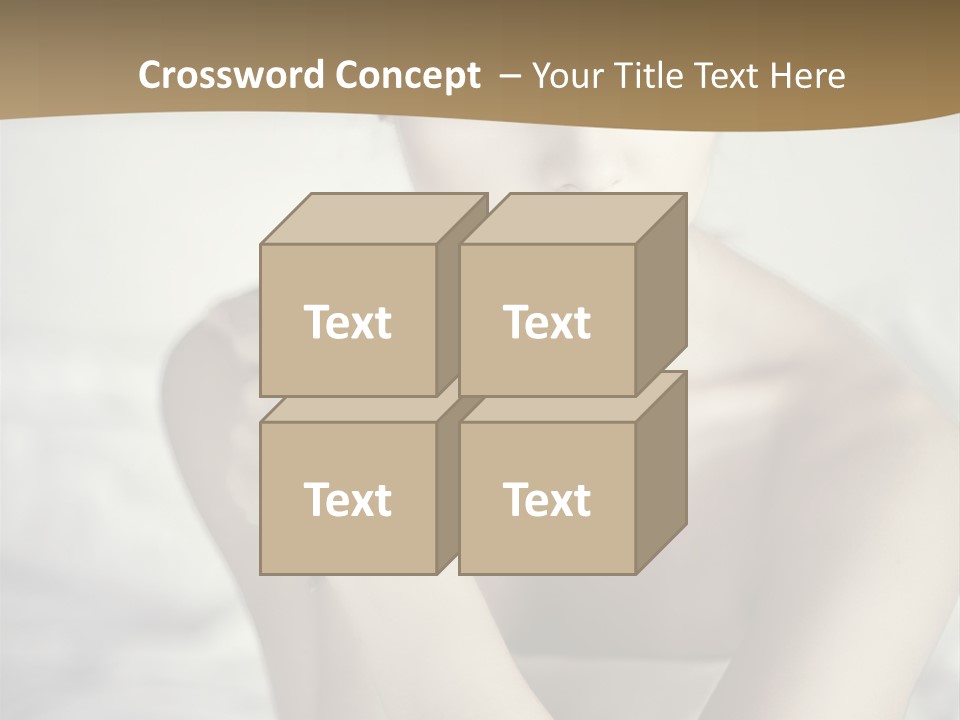 Woman Lady Skin PowerPoint Template