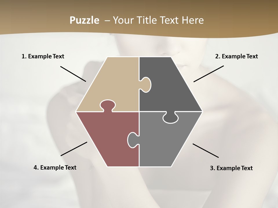 Woman Lady Skin PowerPoint Template