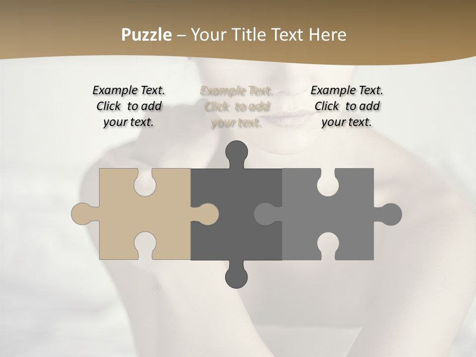 Woman Lady Skin PowerPoint Template