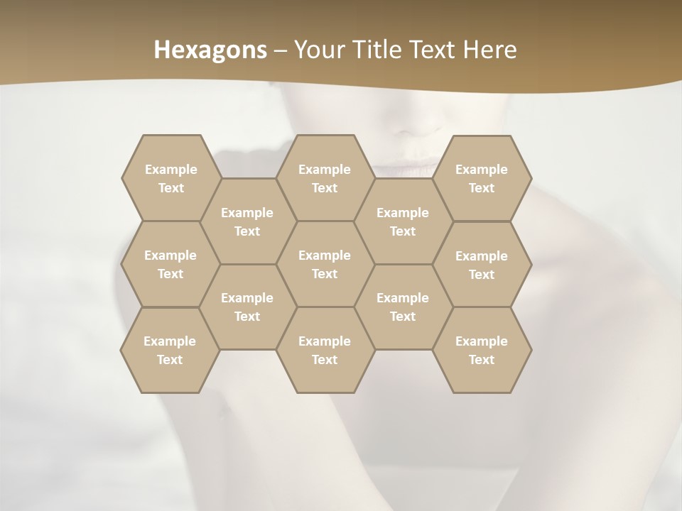 Woman Lady Skin PowerPoint Template