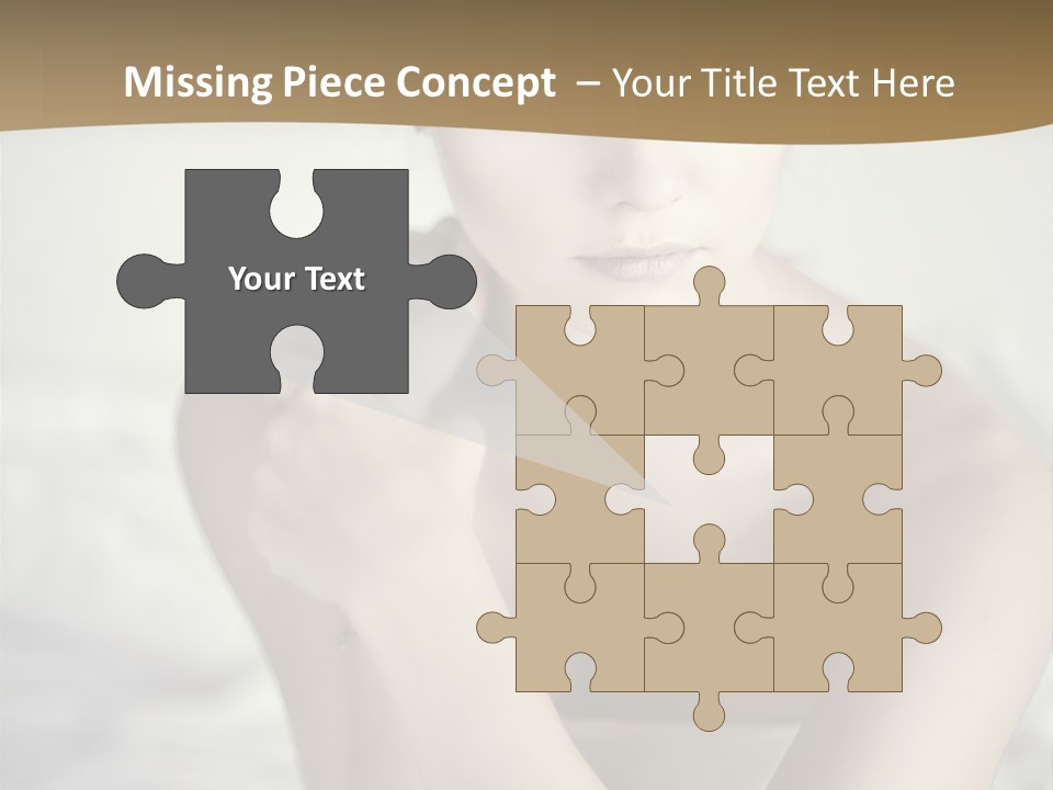 Woman Lady Skin PowerPoint Template