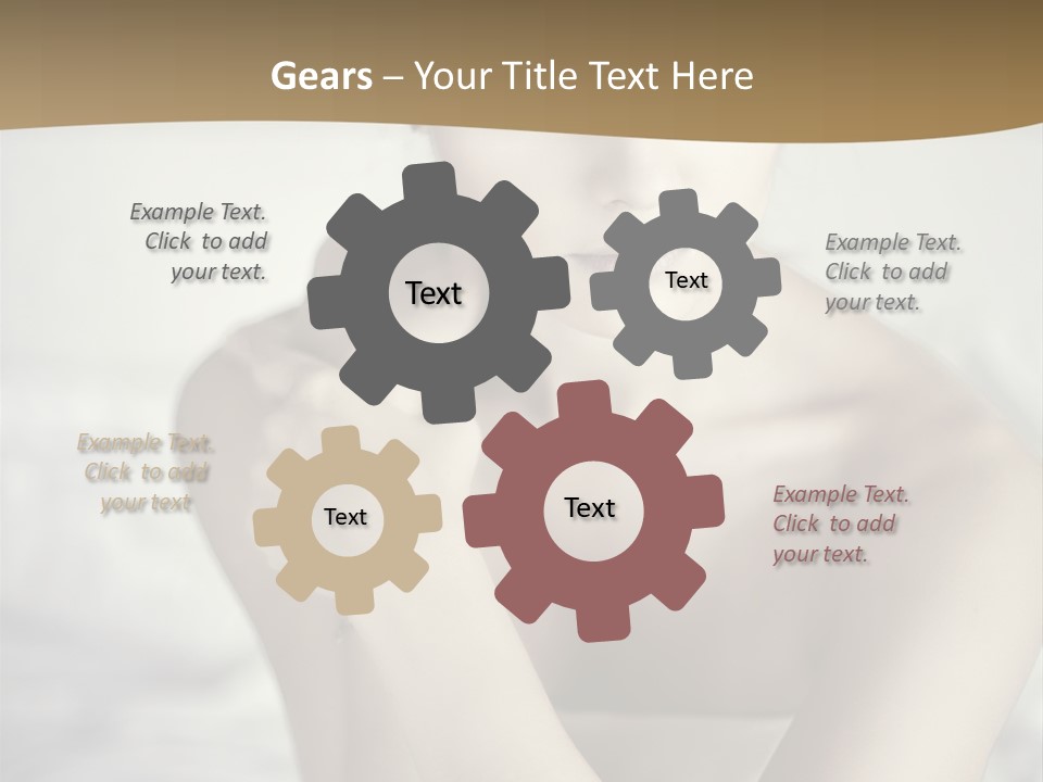 Woman Lady Skin PowerPoint Template