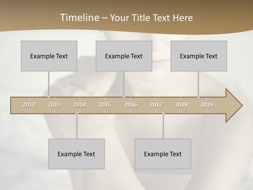 Woman Lady Skin PowerPoint Template