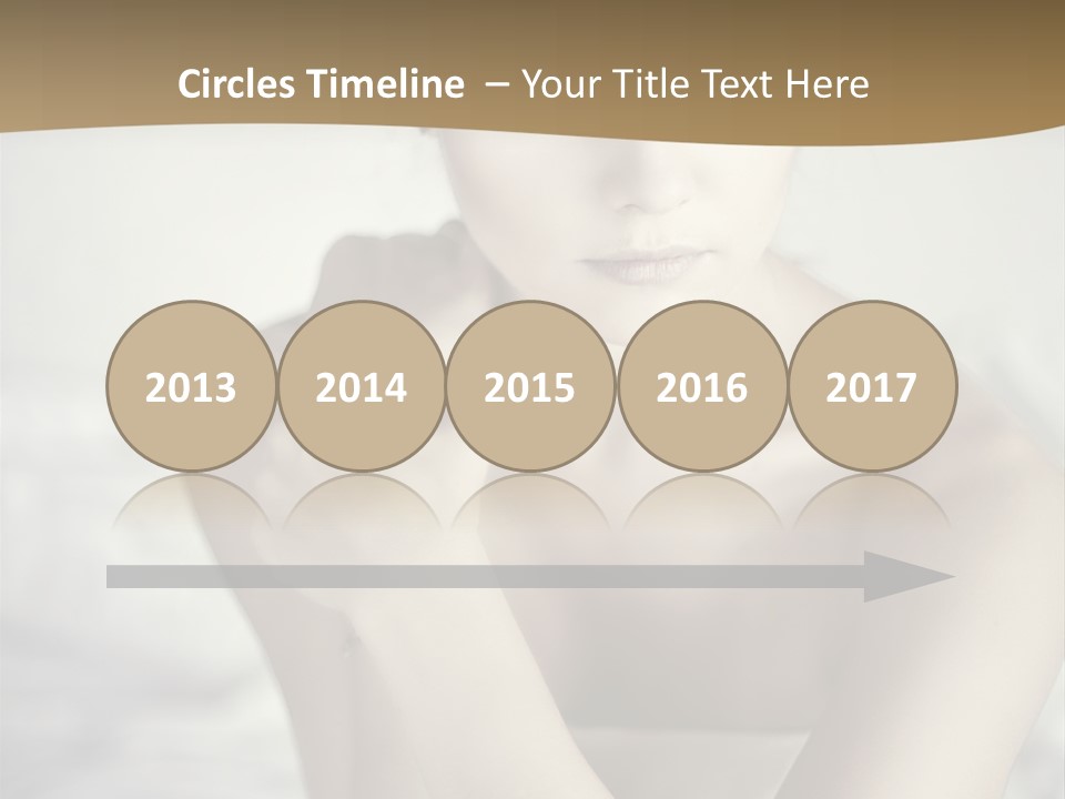 Woman Lady Skin PowerPoint Template