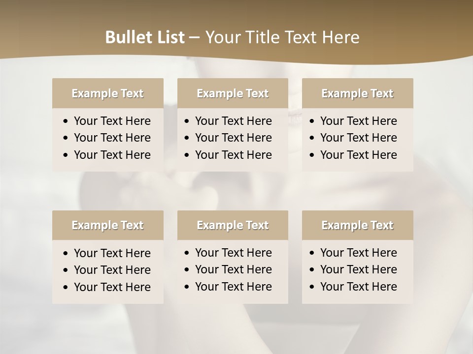 Woman Lady Skin PowerPoint Template