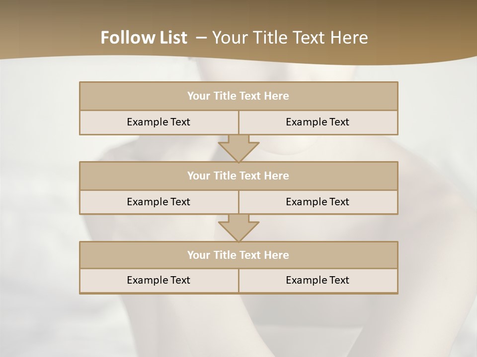 Woman Lady Skin PowerPoint Template