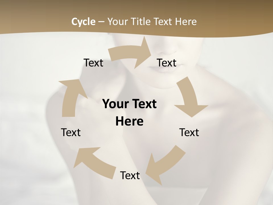 Woman Lady Skin PowerPoint Template