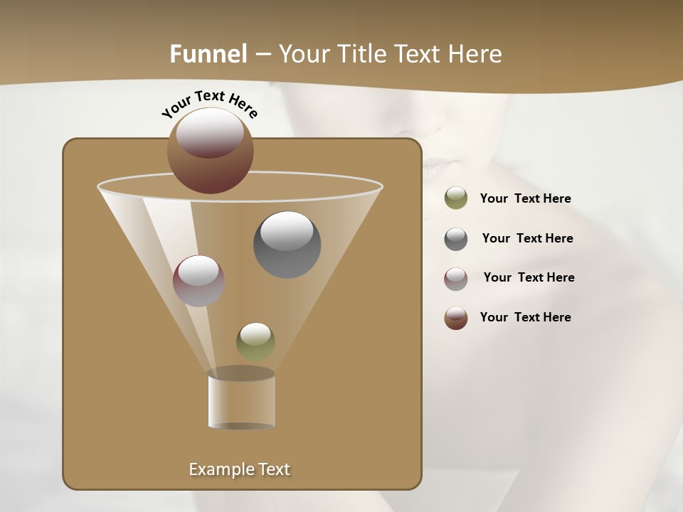 Woman Lady Skin PowerPoint Template