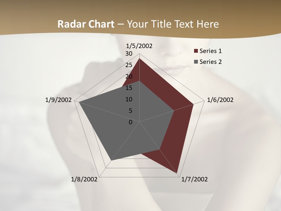 Woman Lady Skin PowerPoint Template