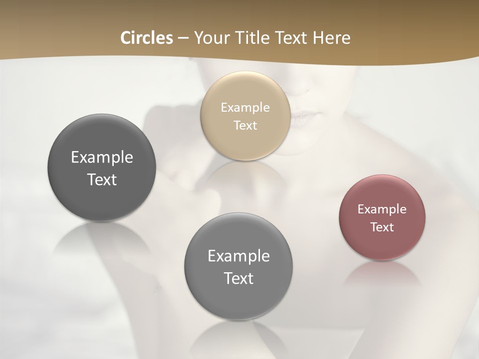 Woman Lady Skin PowerPoint Template