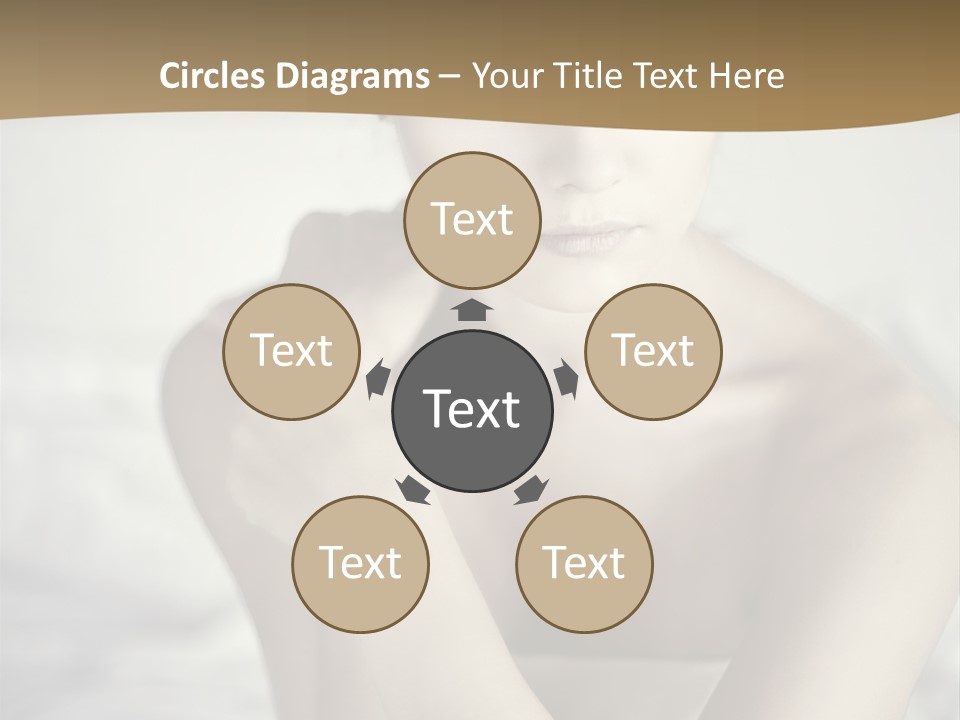 Woman Lady Skin PowerPoint Template