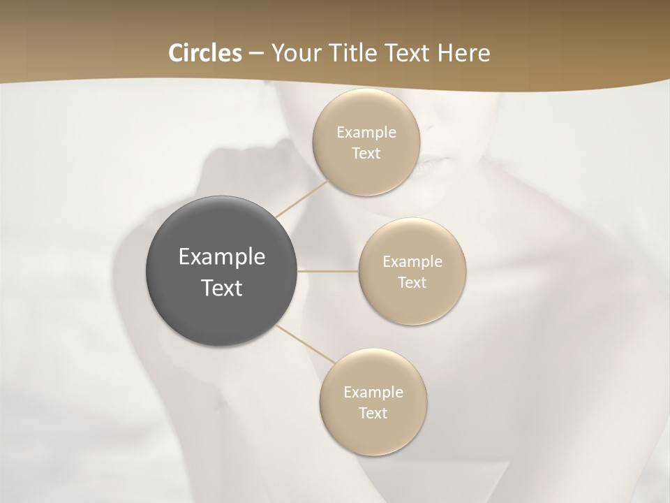 Woman Lady Skin PowerPoint Template