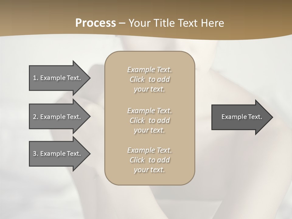 Woman Lady Skin PowerPoint Template
