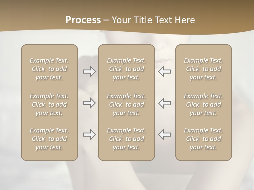 Woman Lady Skin PowerPoint Template