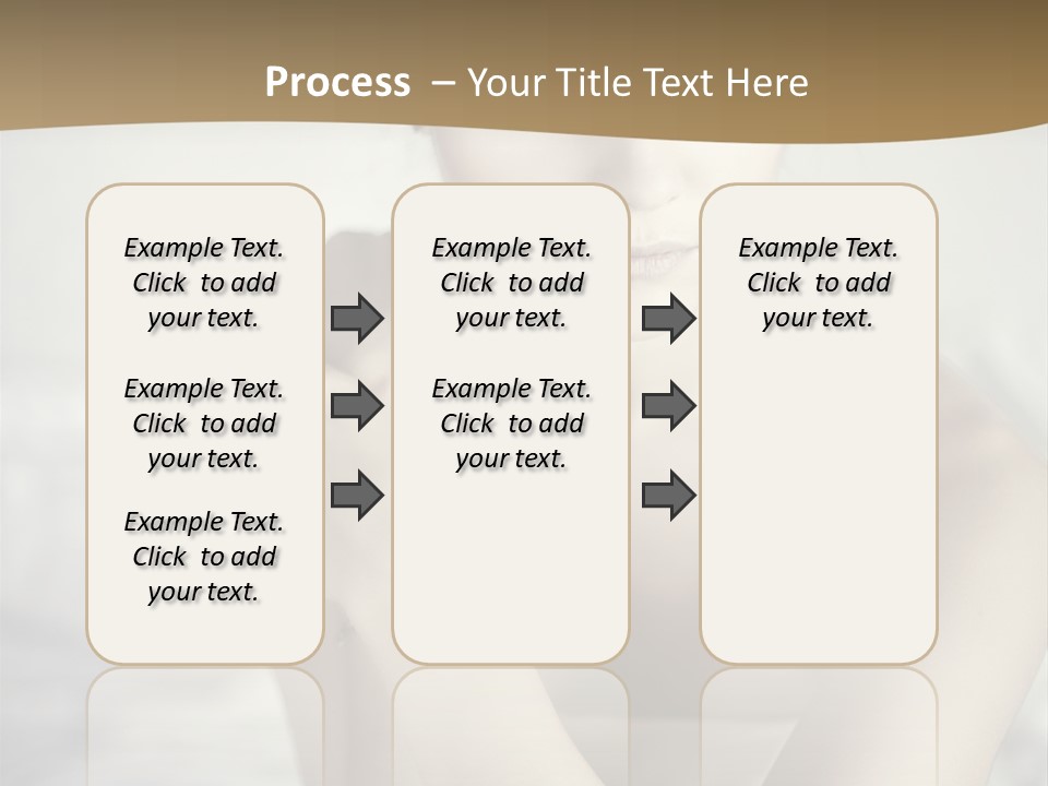 Woman Lady Skin PowerPoint Template