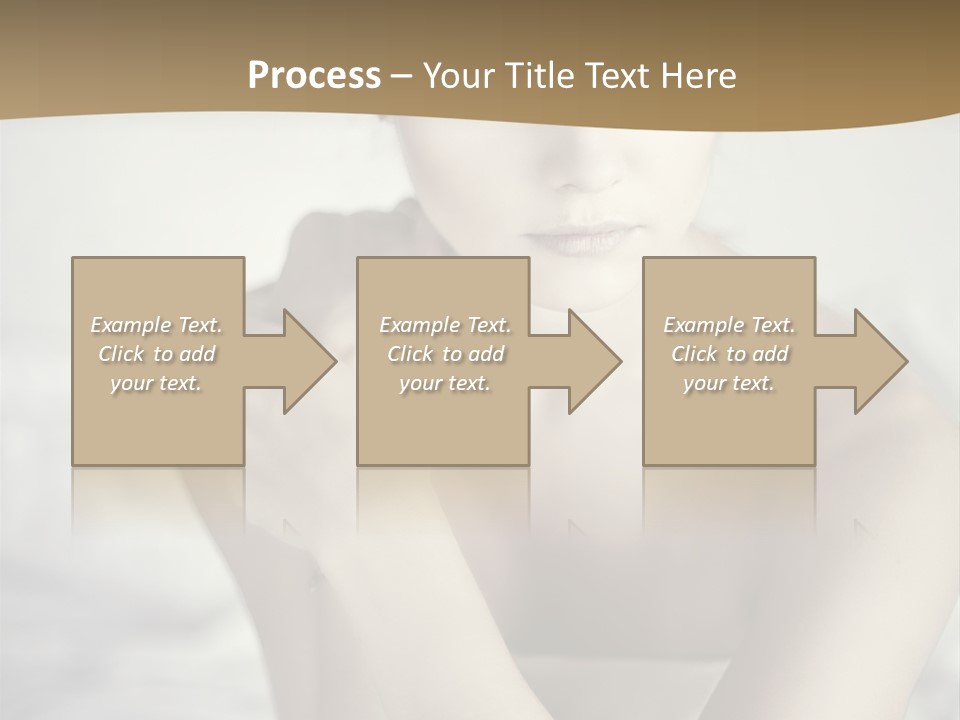 Woman Lady Skin PowerPoint Template