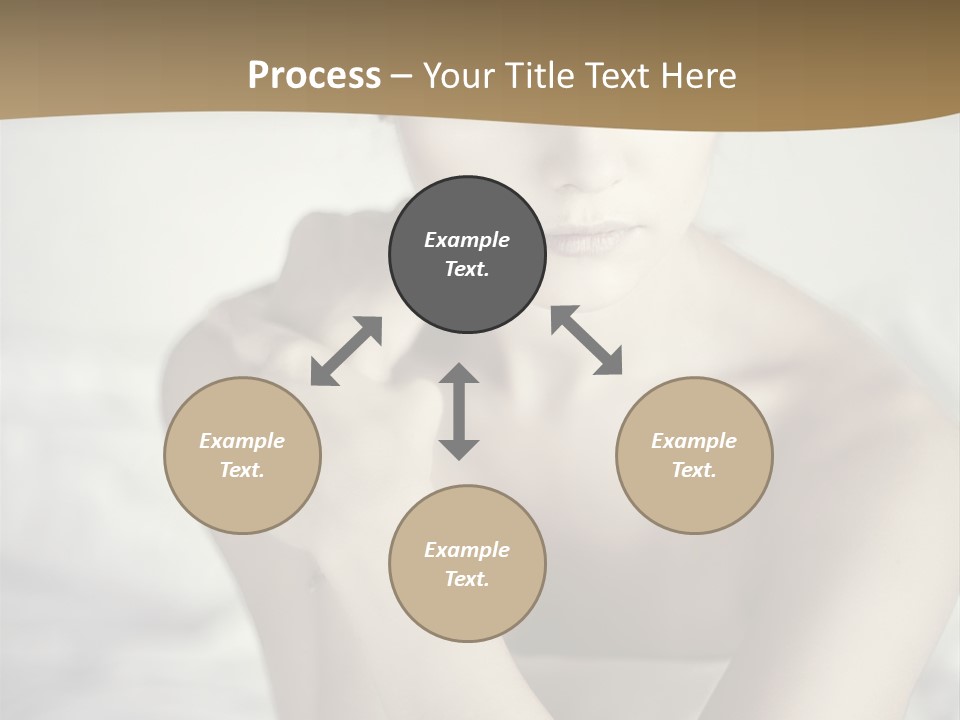 Woman Lady Skin PowerPoint Template