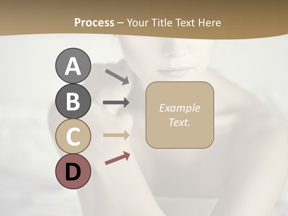 Woman Lady Skin PowerPoint Template