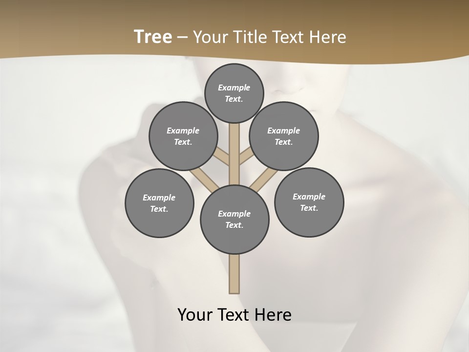 Woman Lady Skin PowerPoint Template