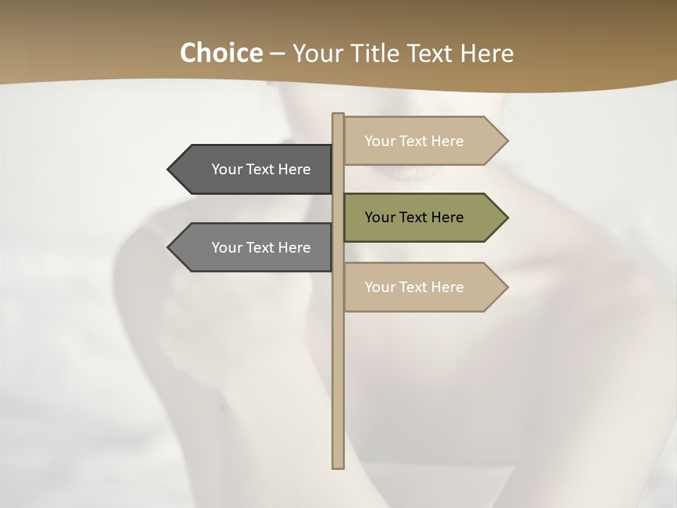 Woman Lady Skin PowerPoint Template