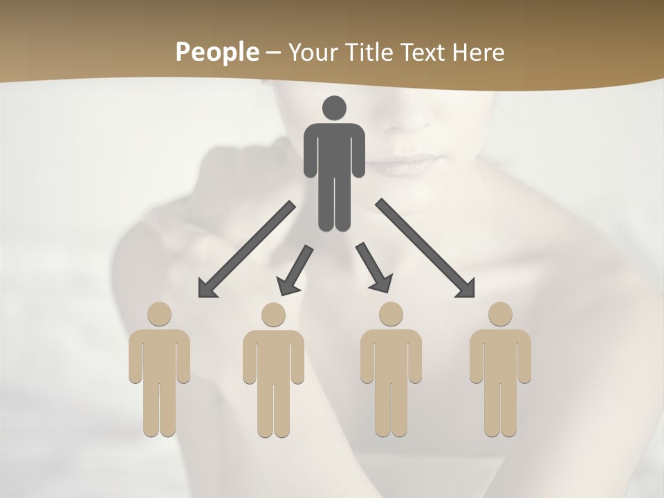 Woman Lady Skin PowerPoint Template