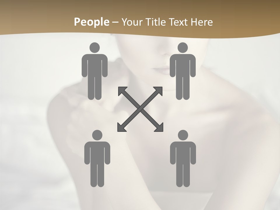 Woman Lady Skin PowerPoint Template