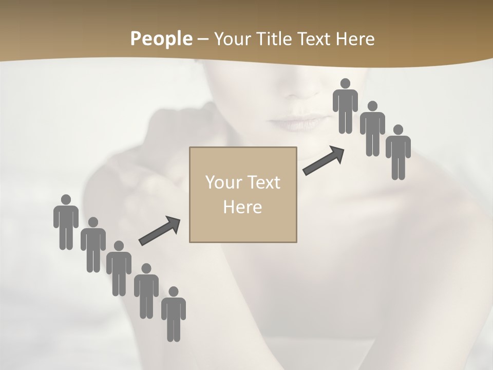 Woman Lady Skin PowerPoint Template