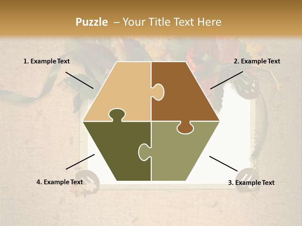 Vintage Sepia Wall PowerPoint Template