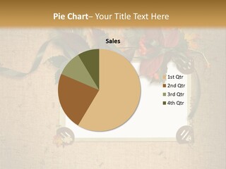 Vintage Sepia Wall PowerPoint Template