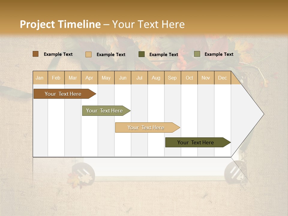 Vintage Sepia Wall PowerPoint Template