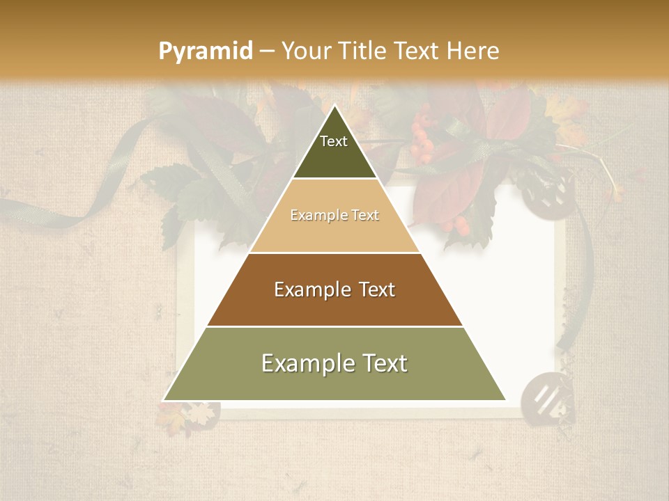 Vintage Sepia Wall PowerPoint Template