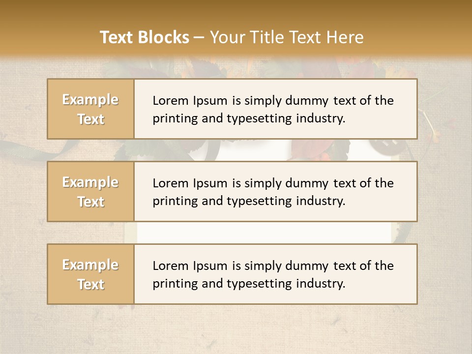 Vintage Sepia Wall PowerPoint Template