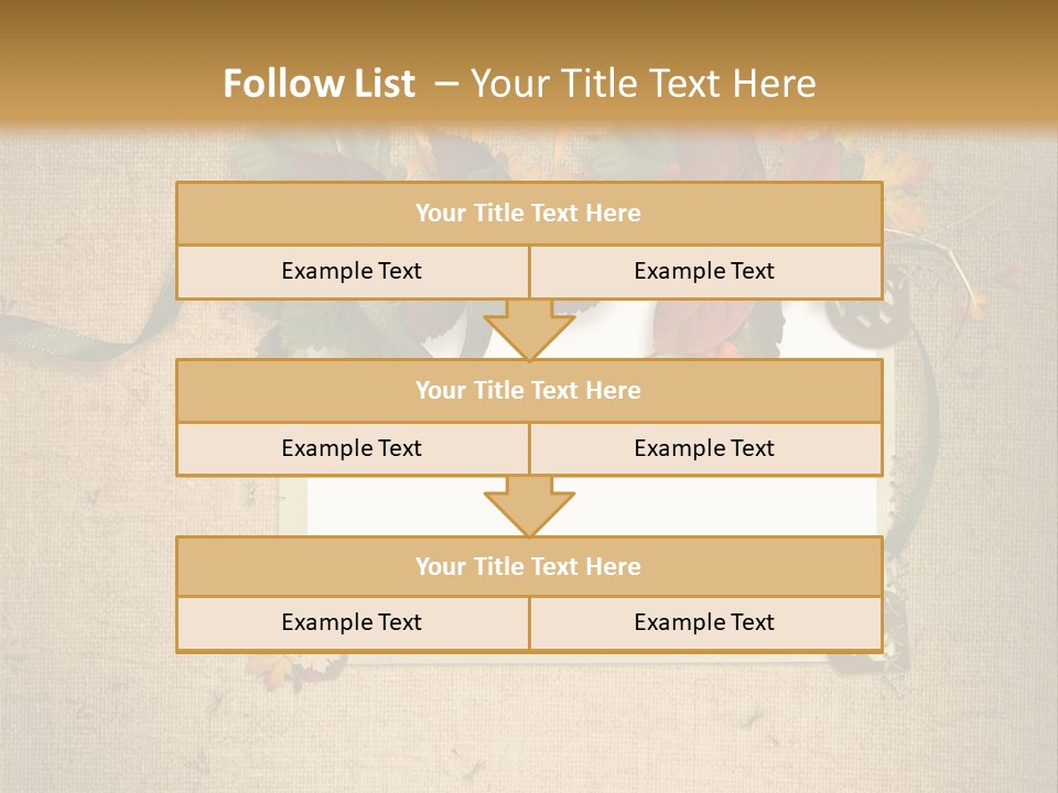 Vintage Sepia Wall PowerPoint Template